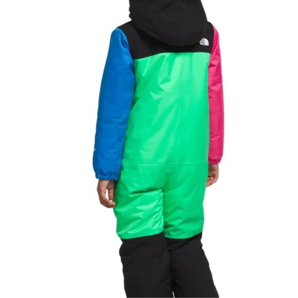 THE NORTH FACE Kids Freedom Snow Suit, size 5 : Chlorophyll Green - Picture 3 of 5